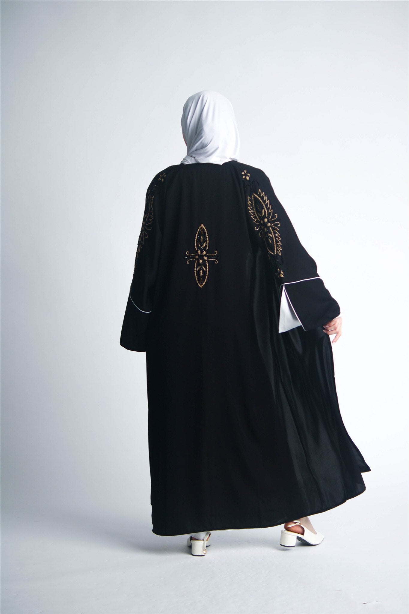 Black Allure Abaya