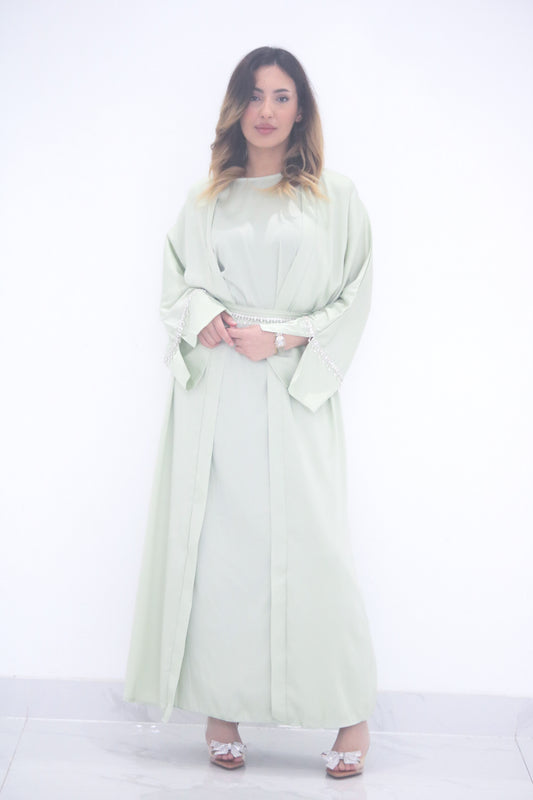 Celeste Sage Mint Abaya