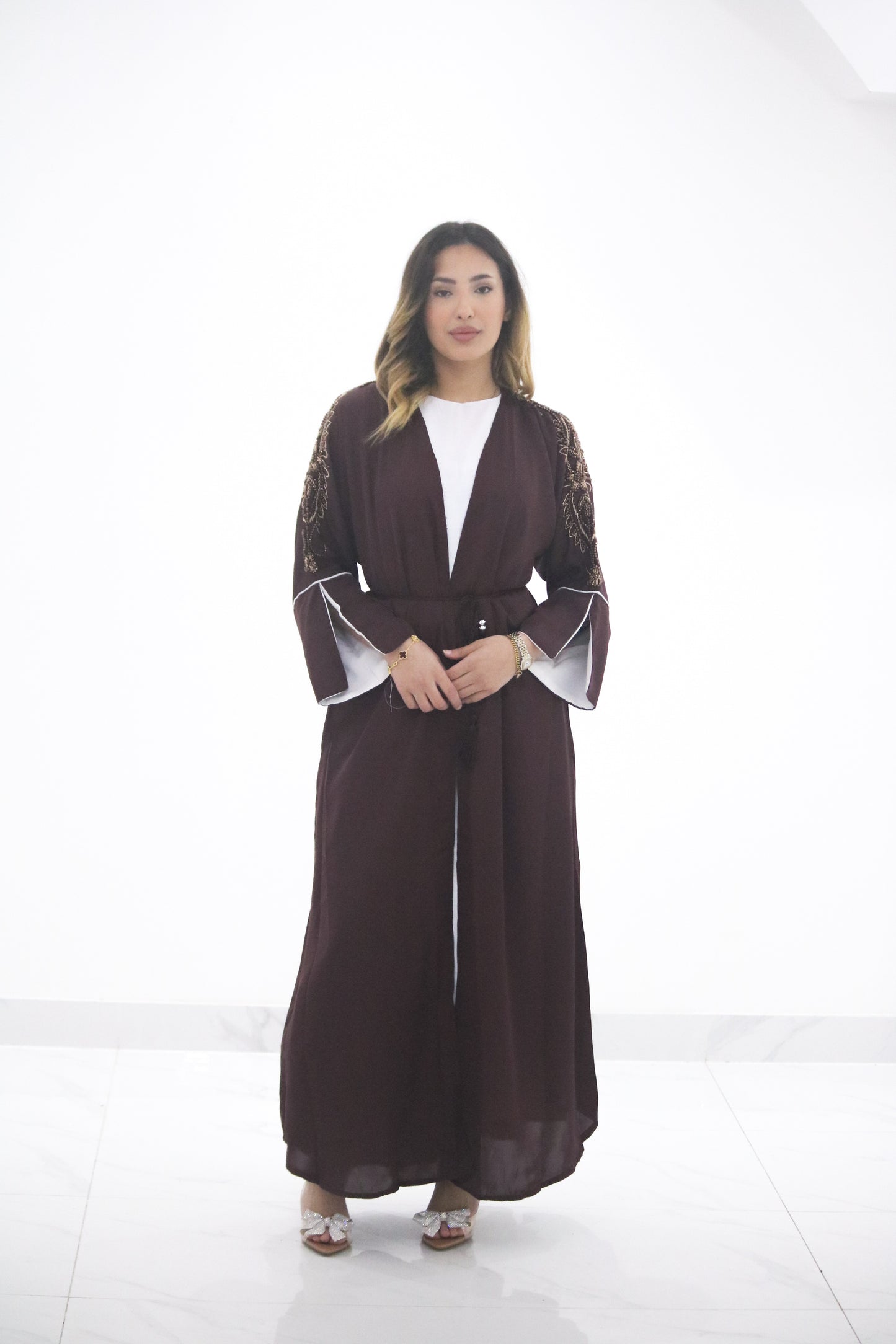 Brown Allure Abaya