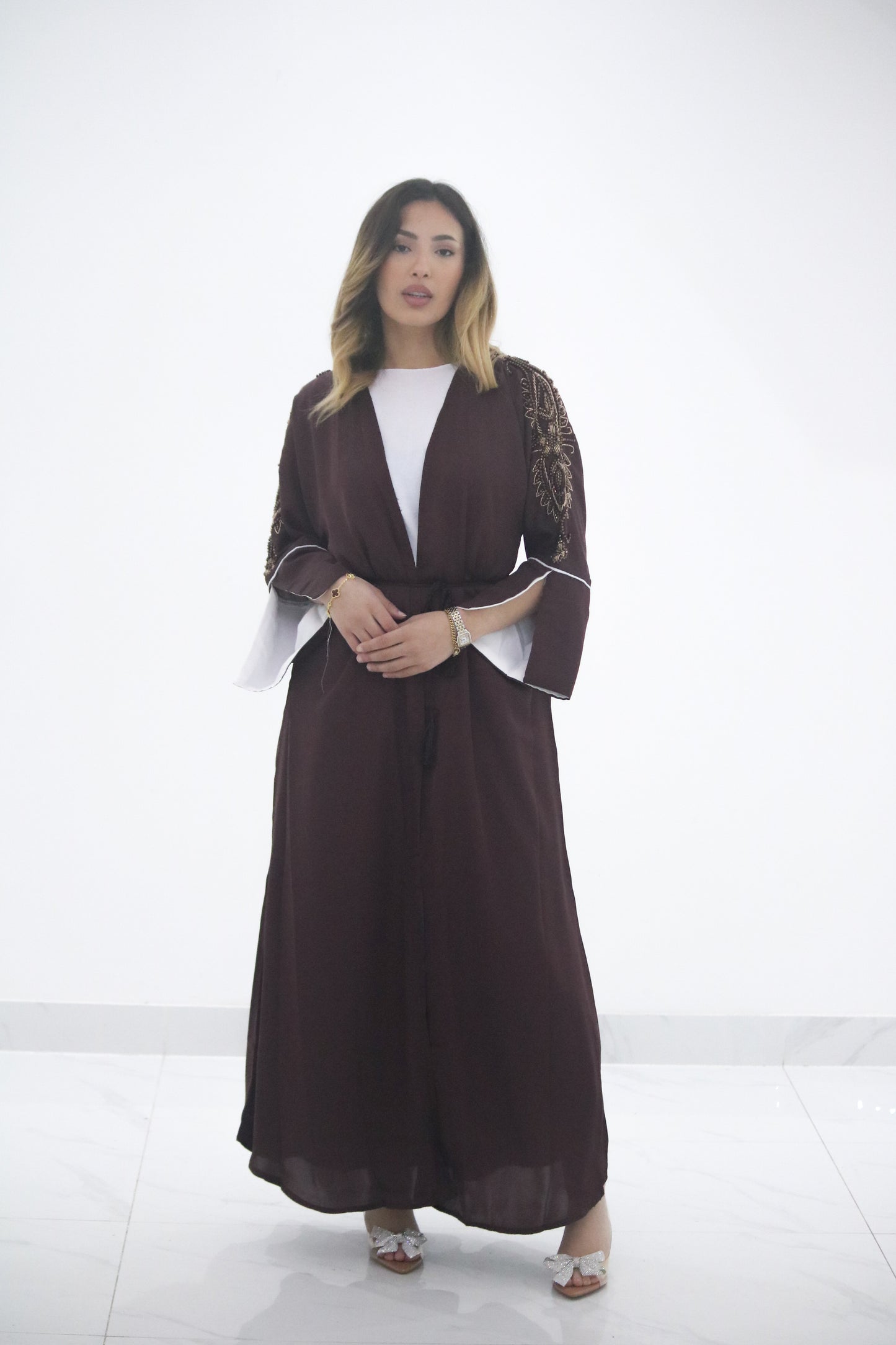 Brown Allure Abaya