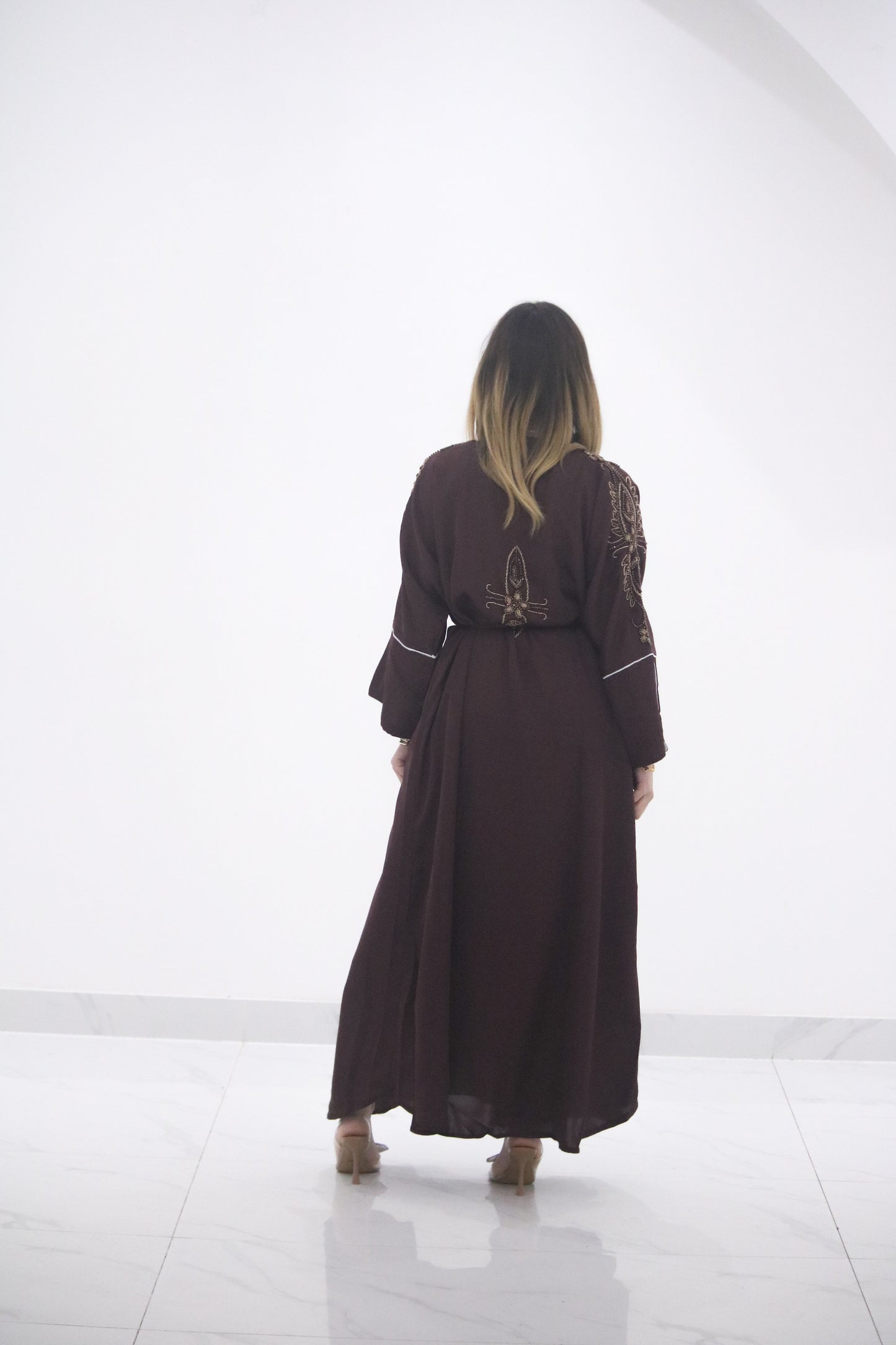 Brown Allure Abaya