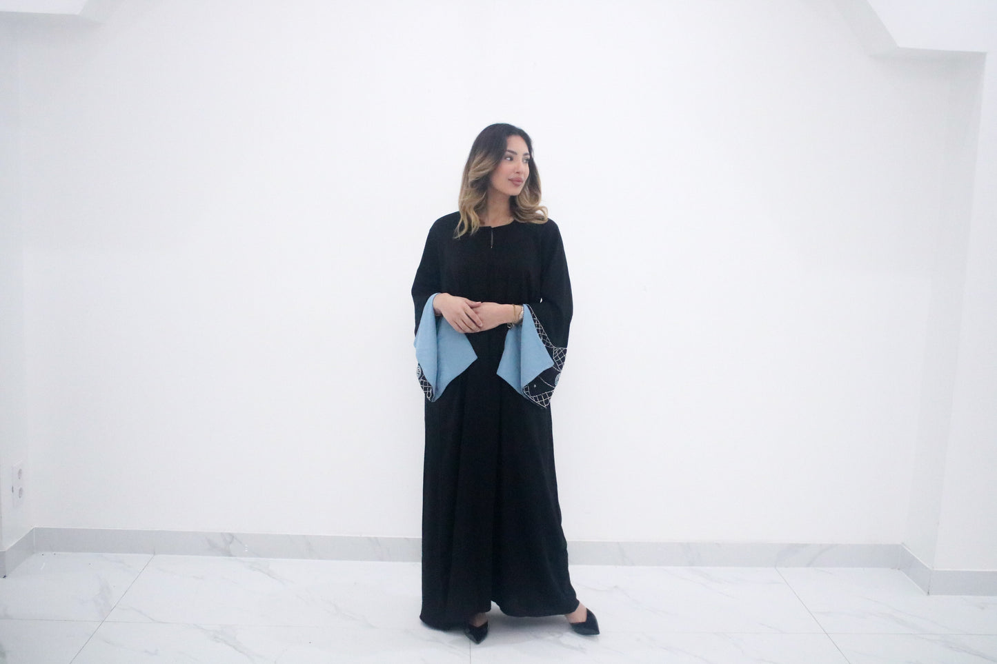 Azure Abaya