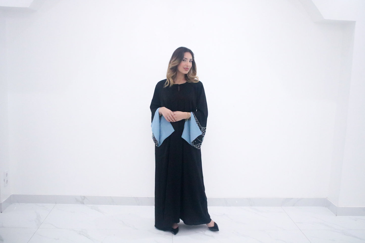 Azure Abaya