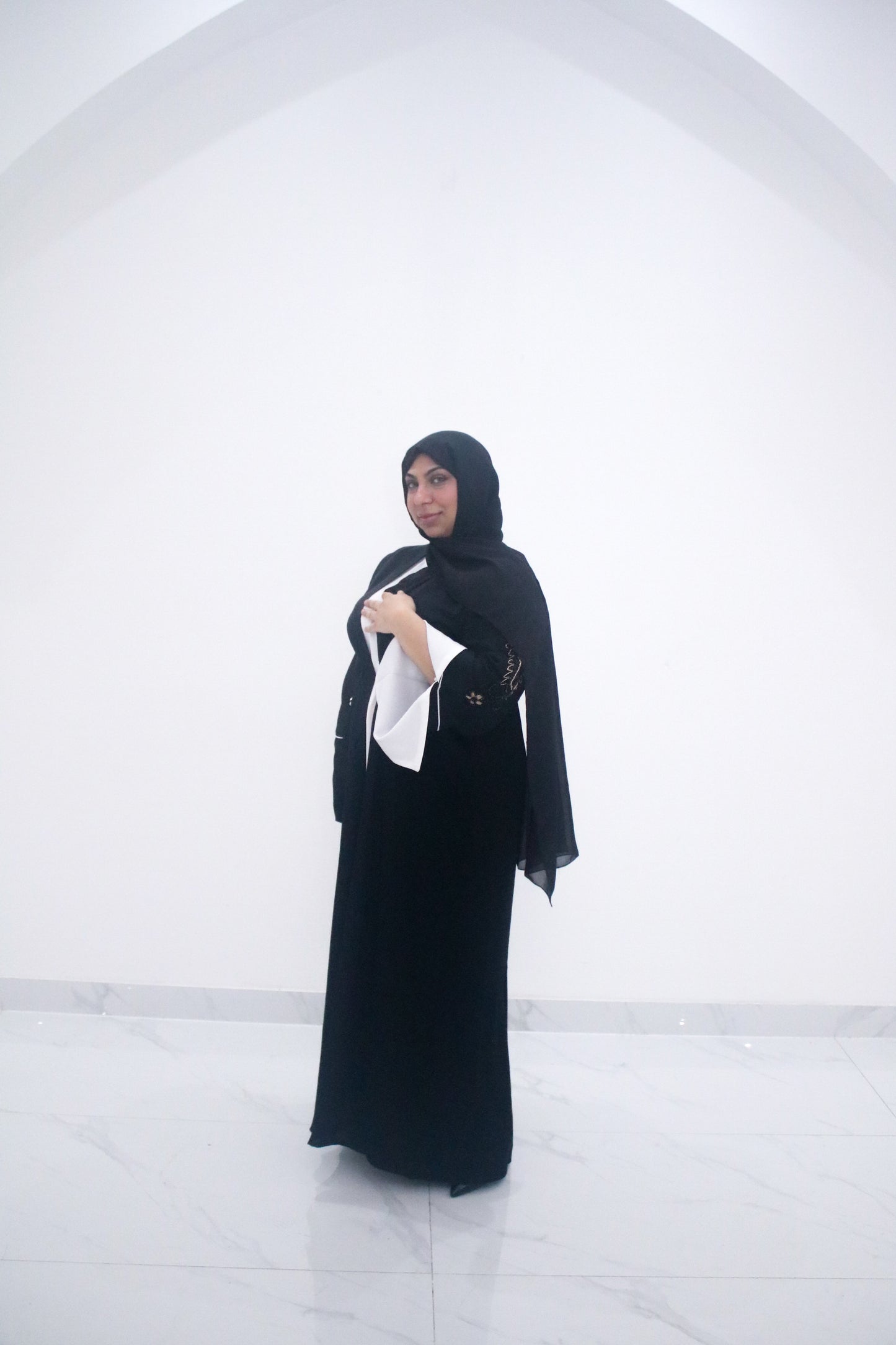 Black Allure Abaya