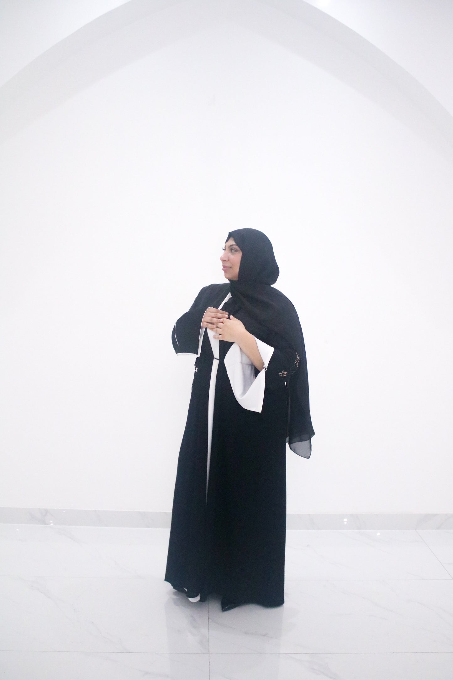 Black Allure Abaya