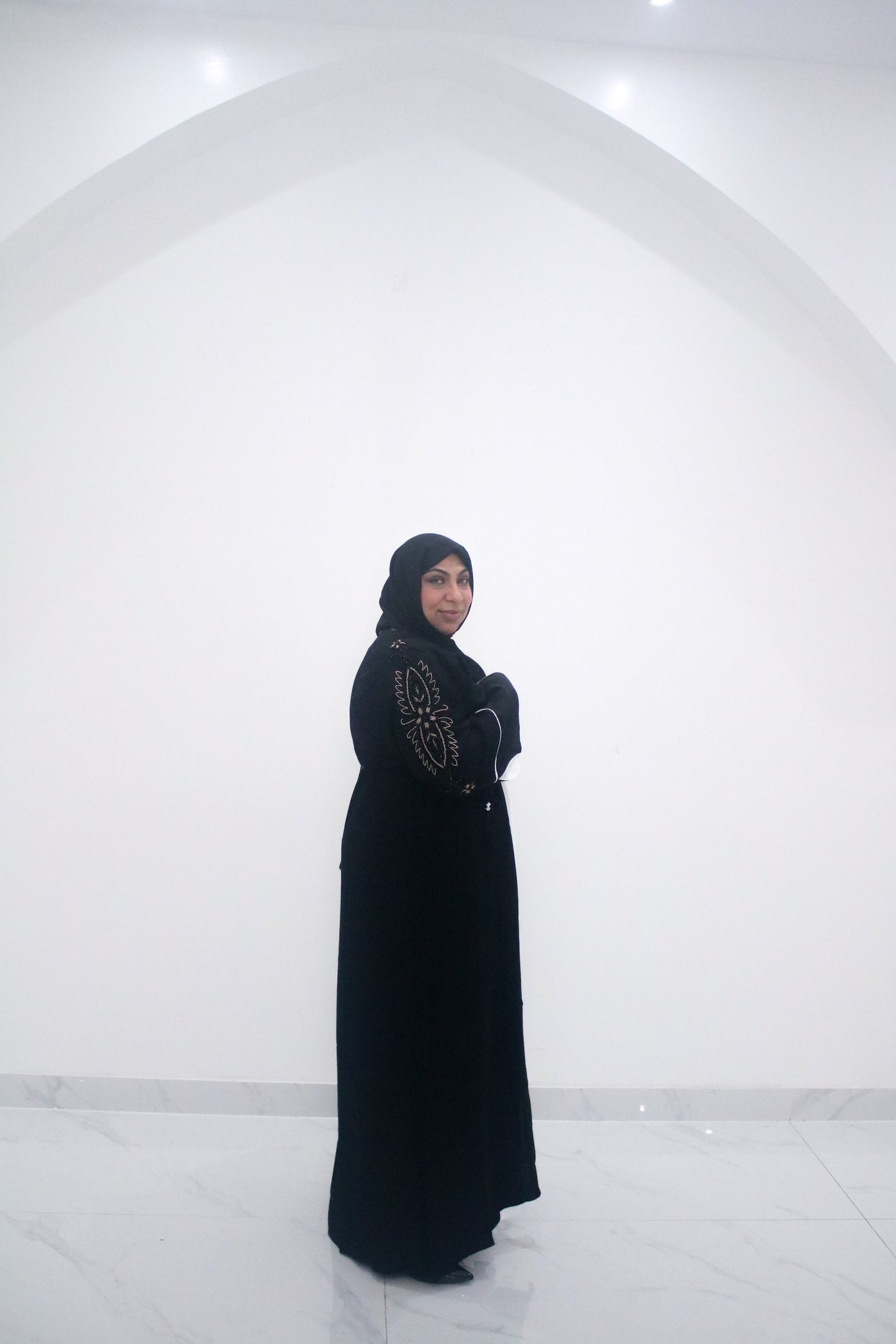 Black Allure Abaya