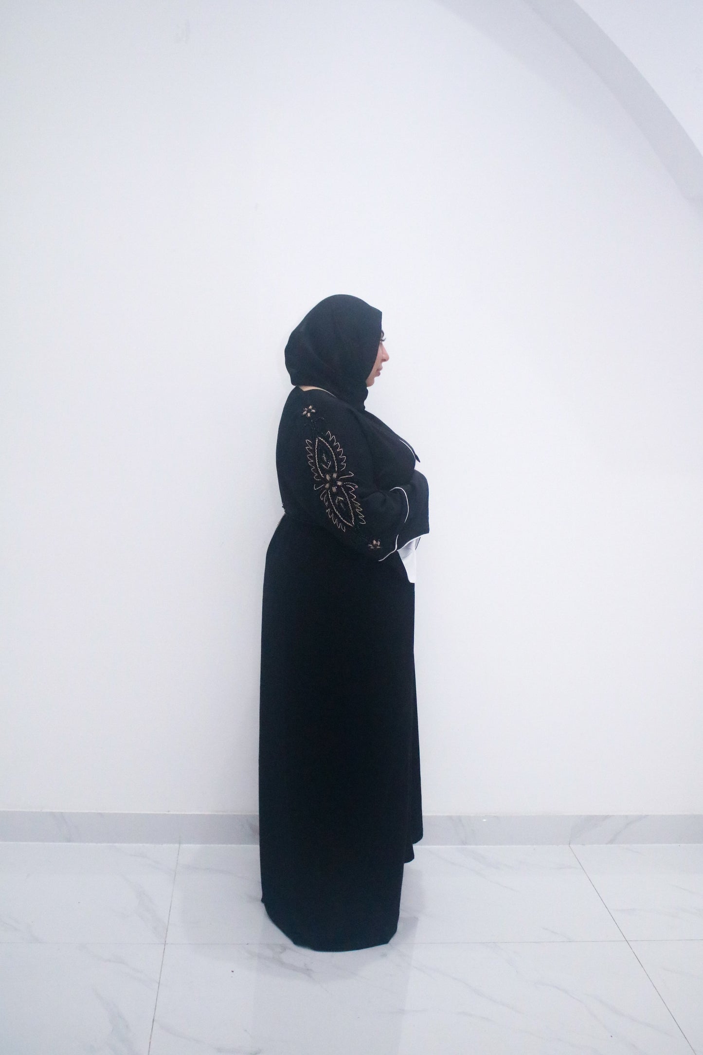 Black Allure Abaya