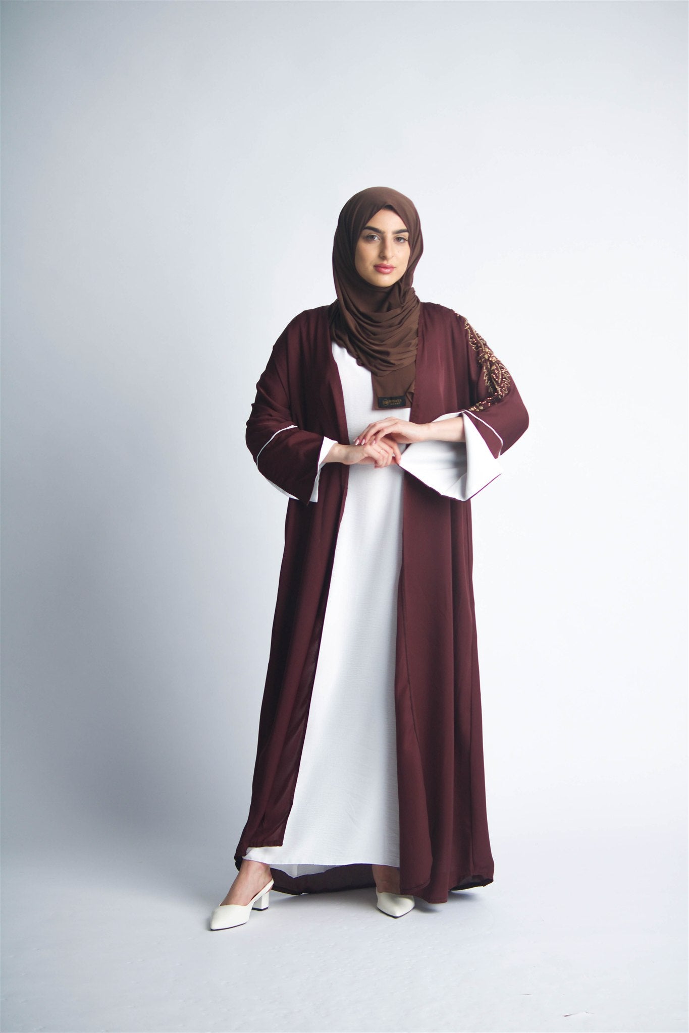 Brown Allure Abaya