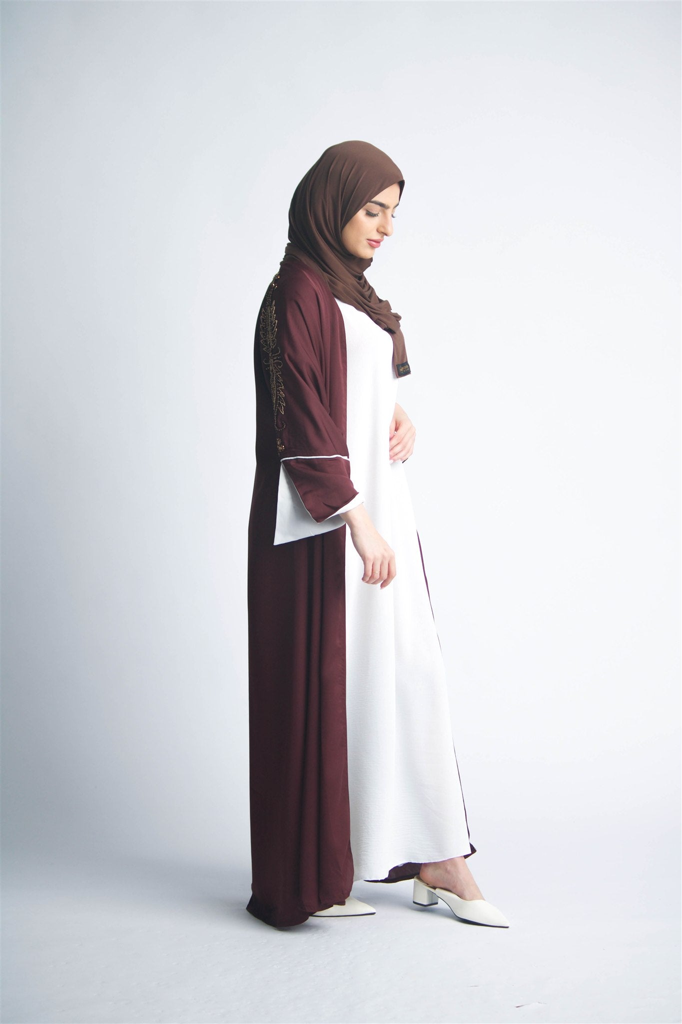 Brown Allure Abaya