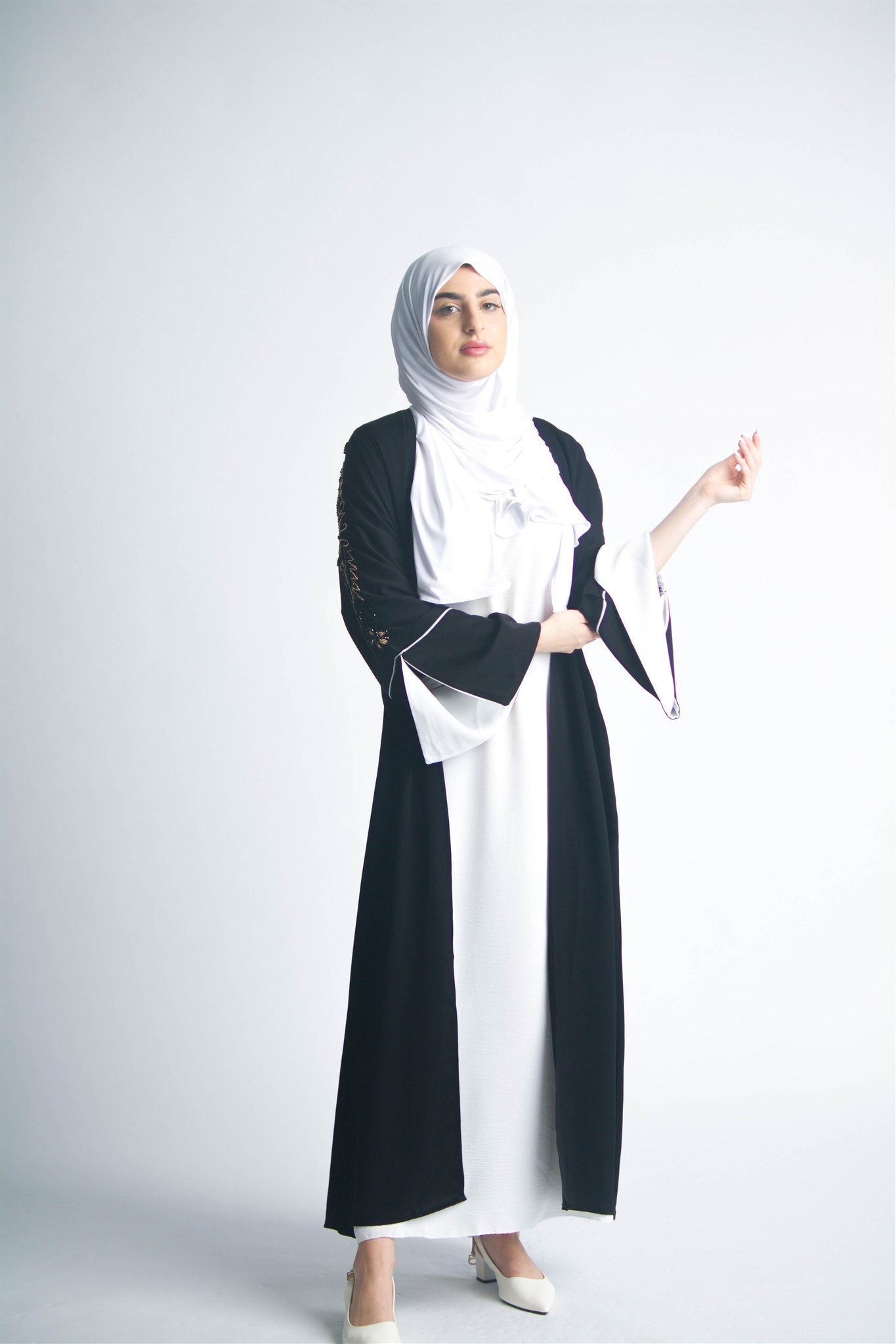 Black Allure Abaya