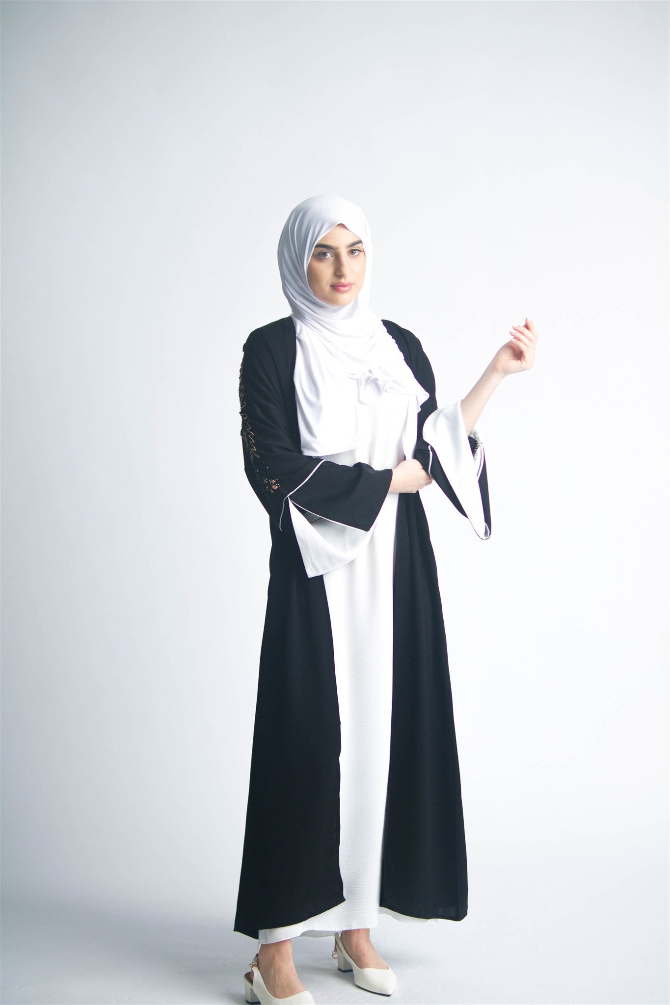 Black Allure Abaya