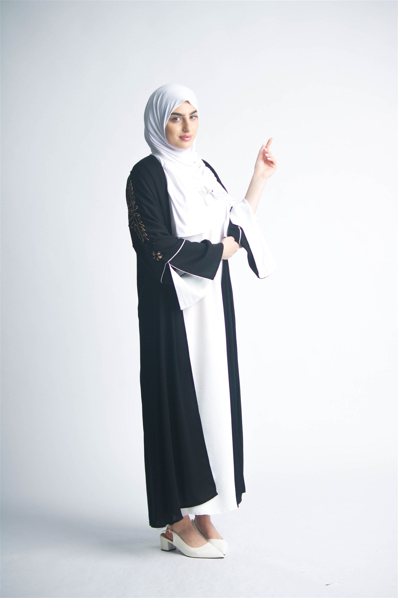 Black Allure Abaya