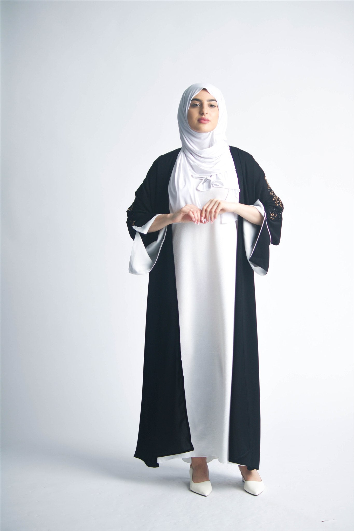 Black Allure Abaya