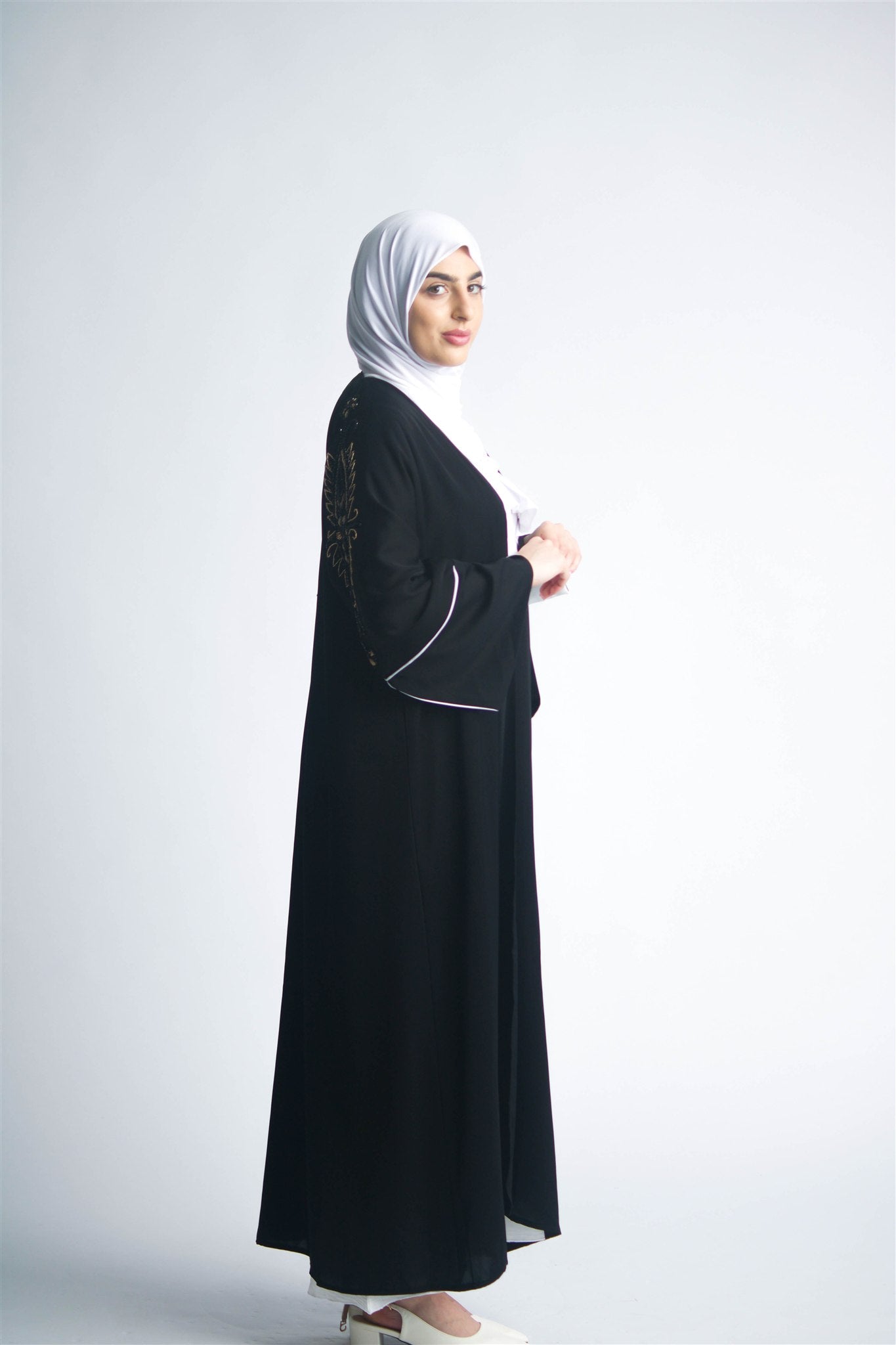 Black Allure Abaya