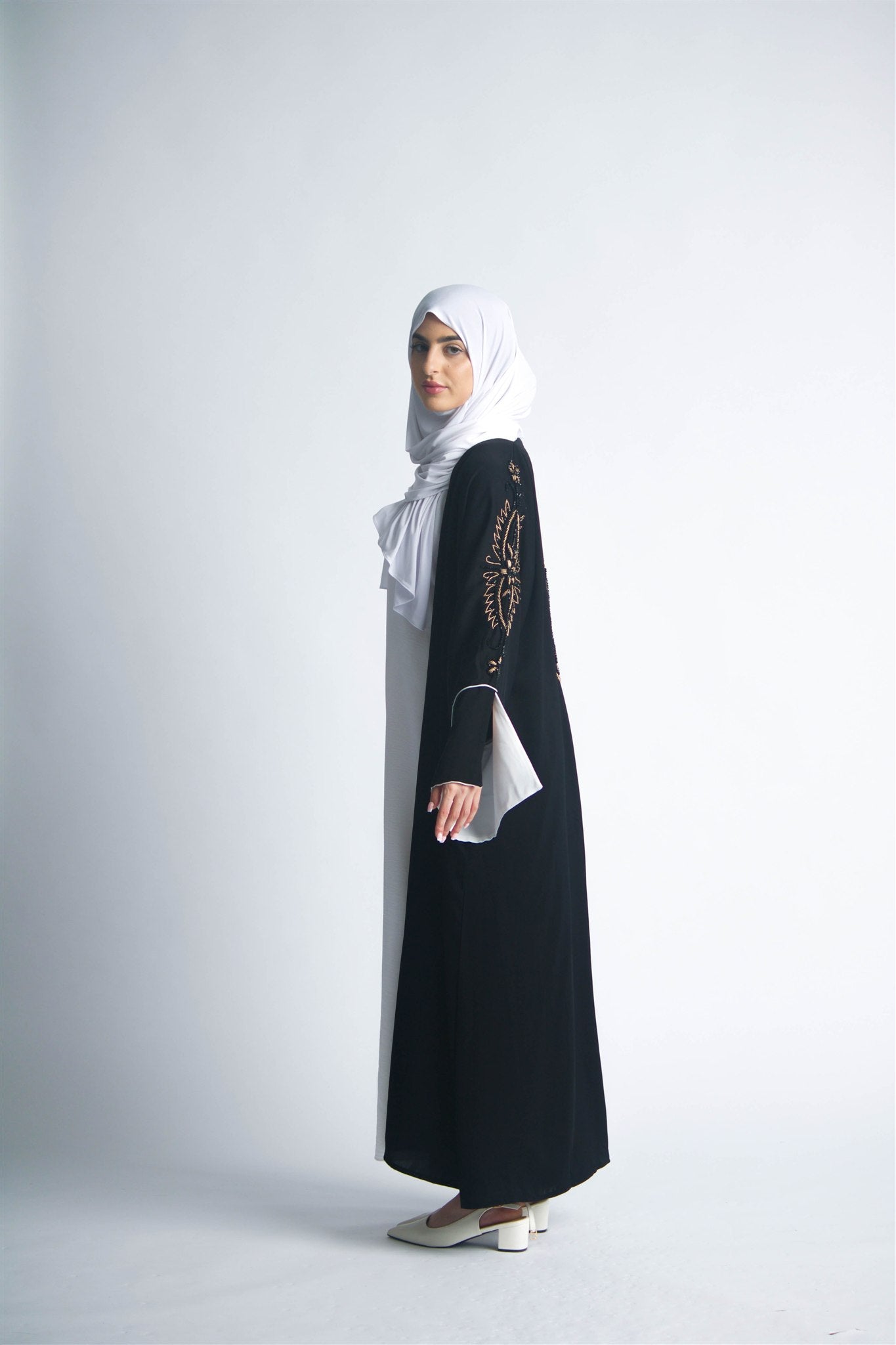 Black Allure Abaya