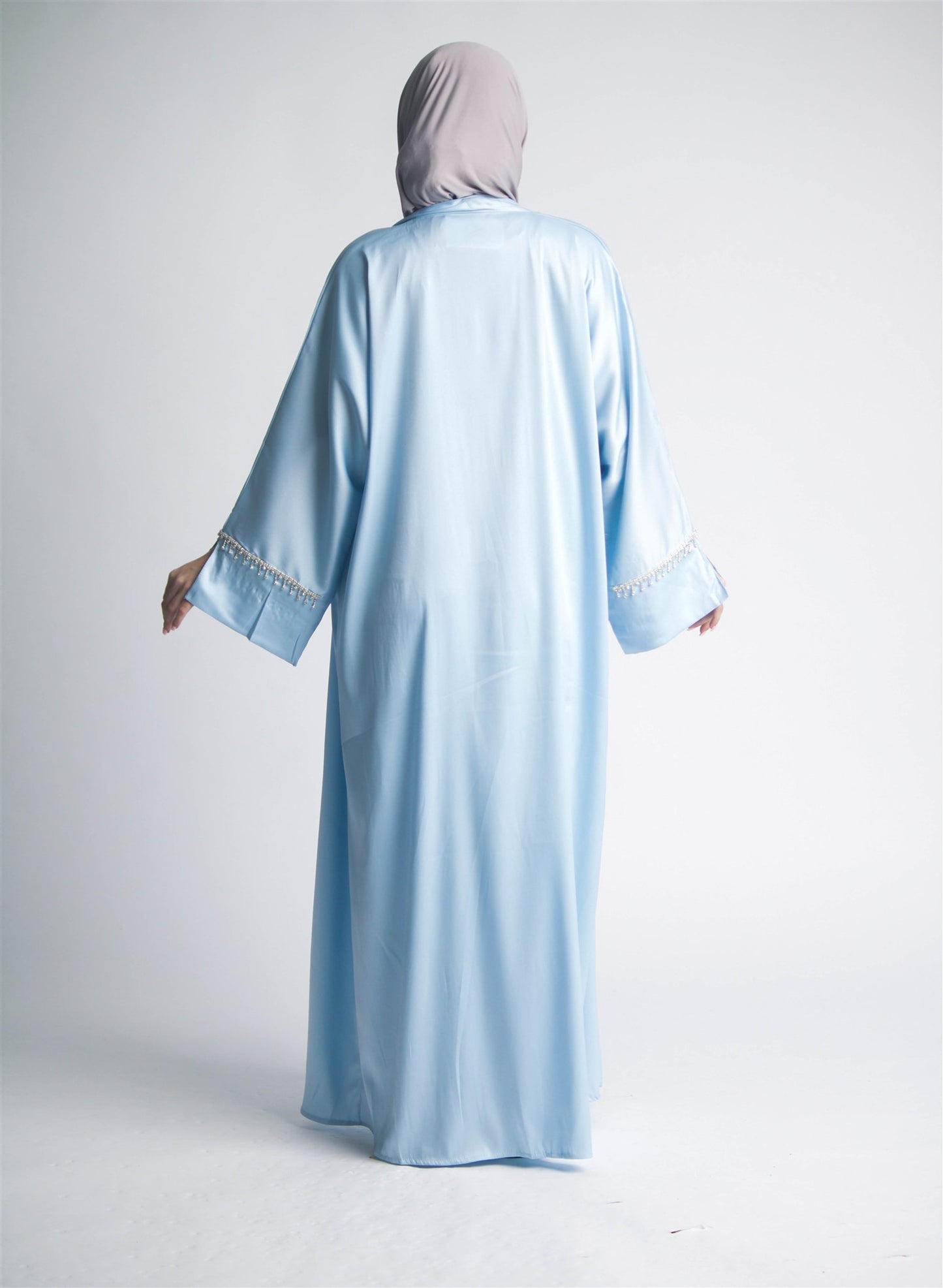 Celeste Sky Blue Abaya