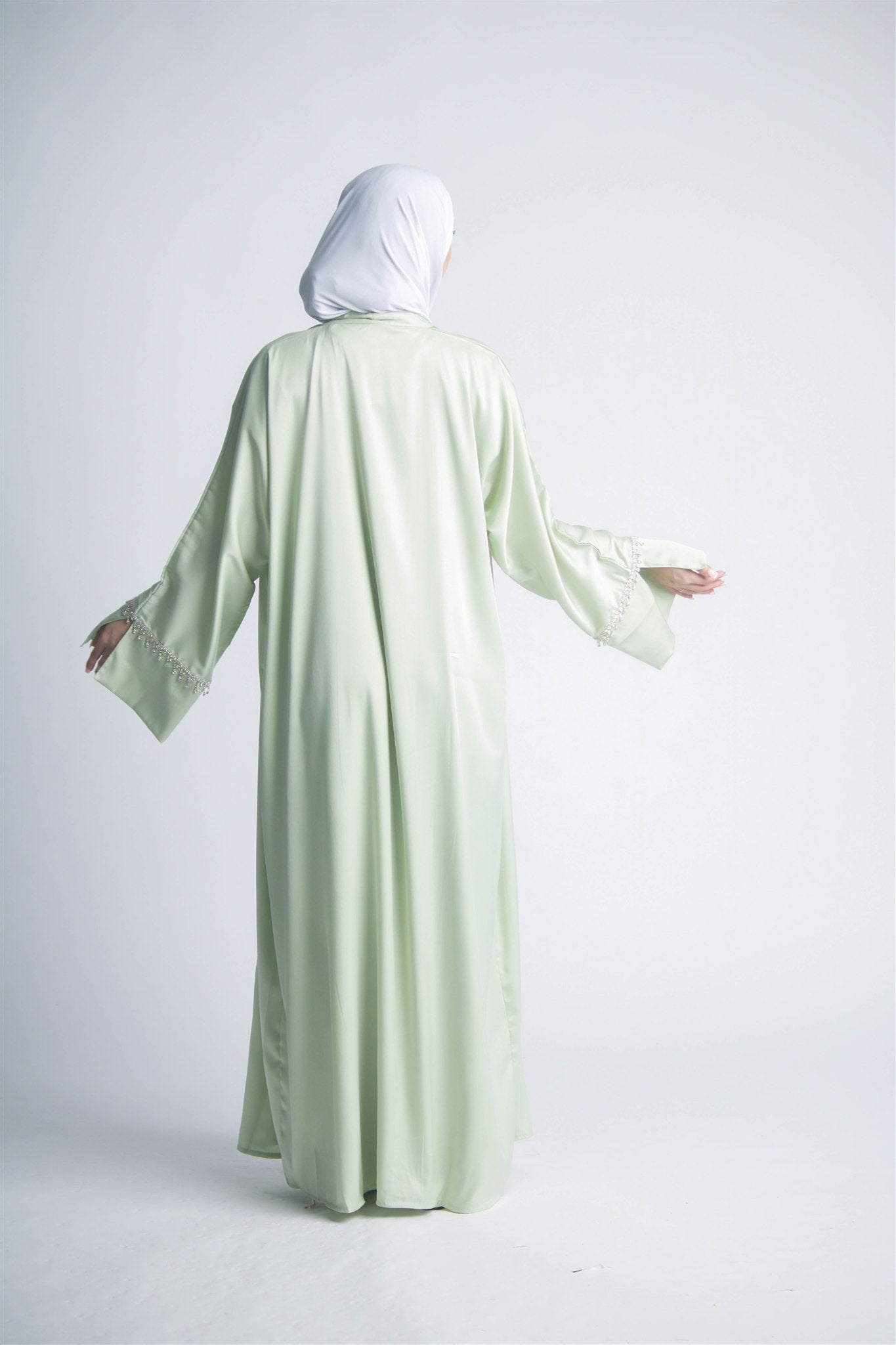 Celeste Sage Mint Abaya