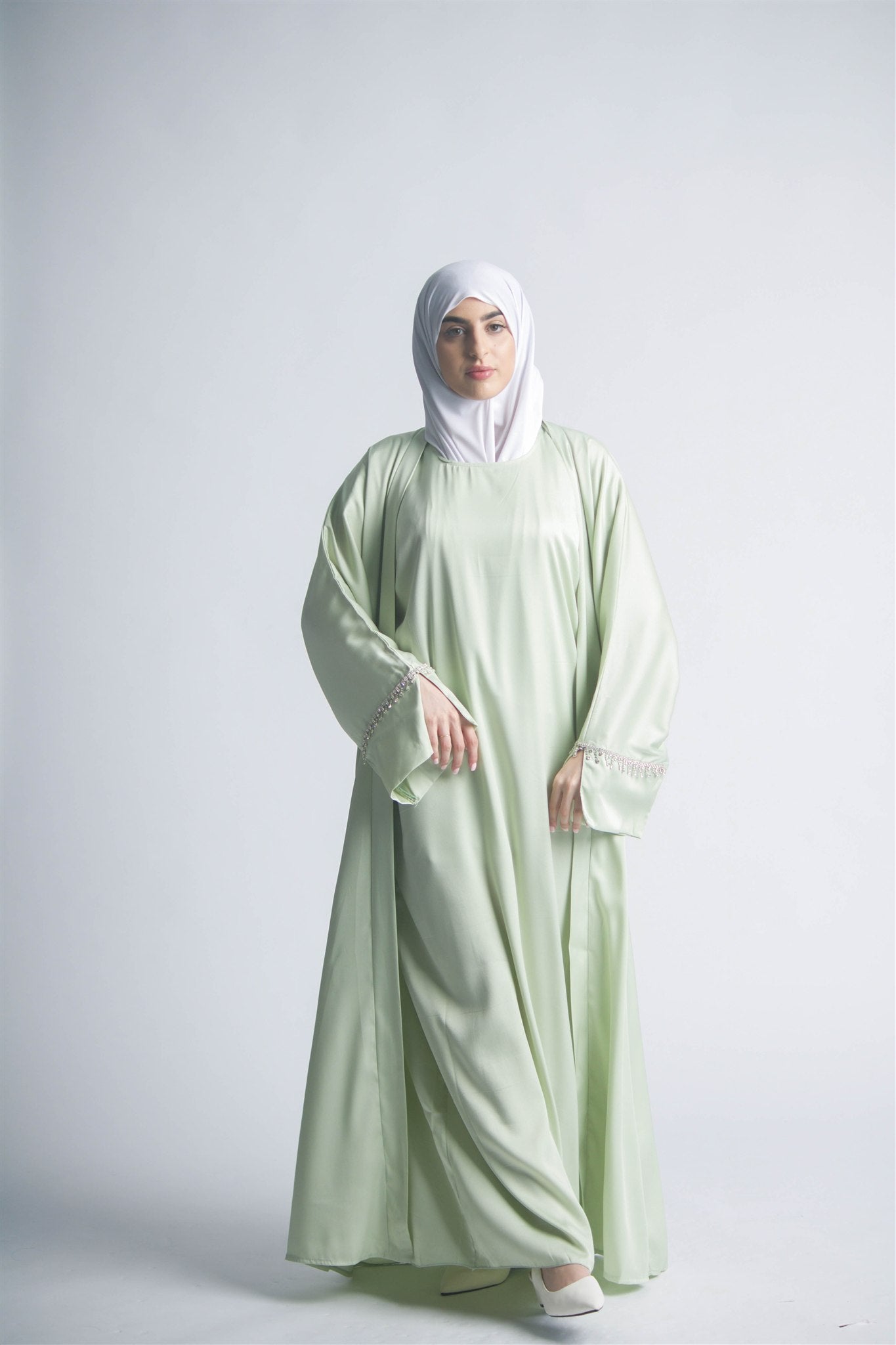 Celeste Sage Mint Abaya