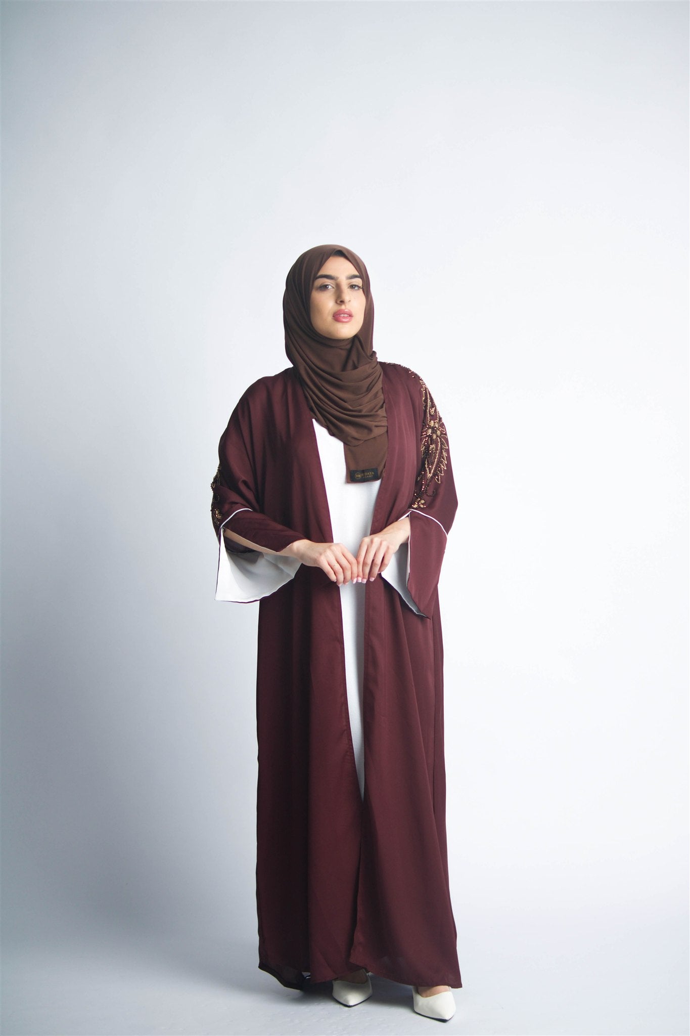 Brown Allure Abaya