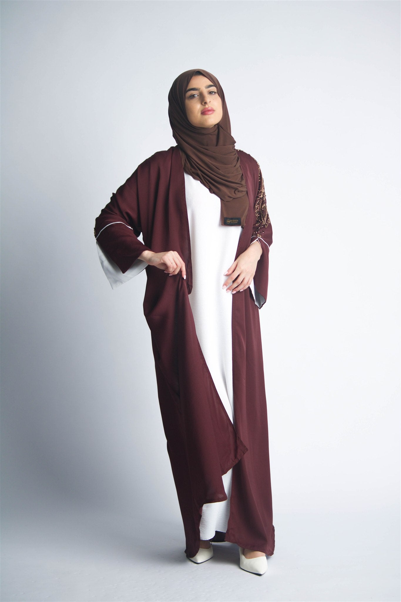 Brown Allure Abaya